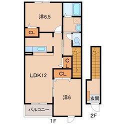 シャルマンの物件間取画像